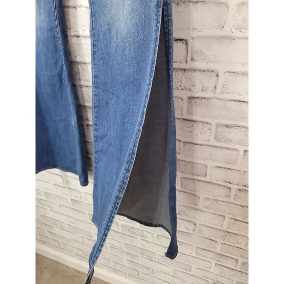 NWT Articles of Society Bridgette Split Hem Flare Jeans Size 7 - Picture 4 of 7